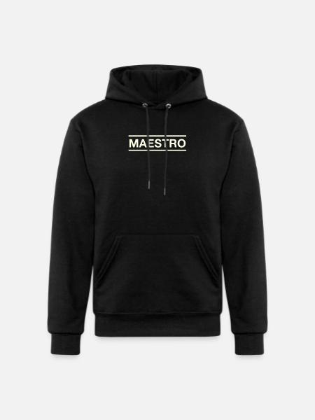 Maestro - Champion Unisex Powerblend Hoodie - black