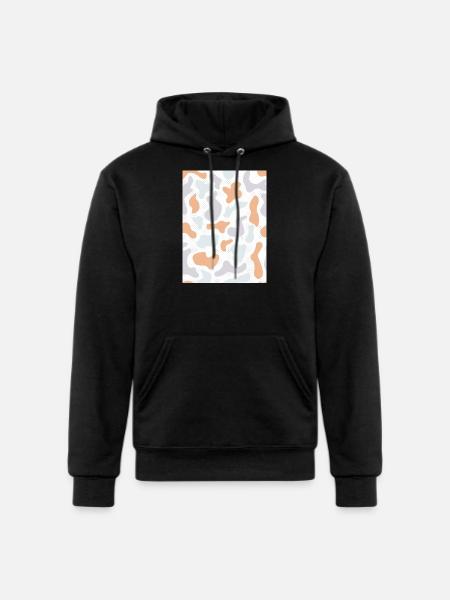 Camo - Champion Unisex Powerblend Hoodie - black