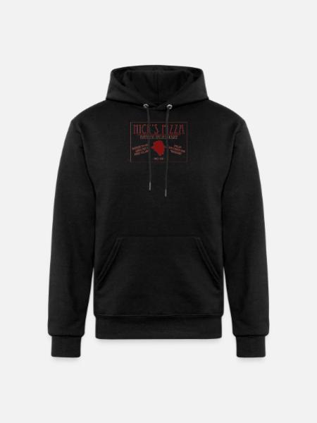Nick's Pizza - Champion Unisex Powerblend Hoodie - black