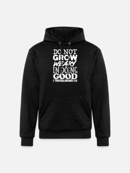 1 - Champion Unisex Powerblend Hoodie - black