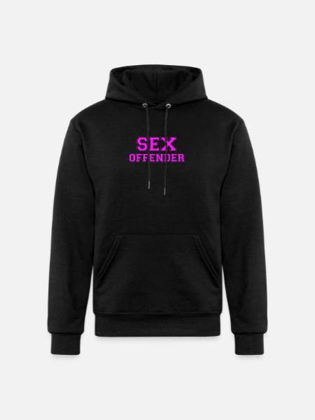 Sex Offender - Champion Unisex Powerblend Hoodie - black