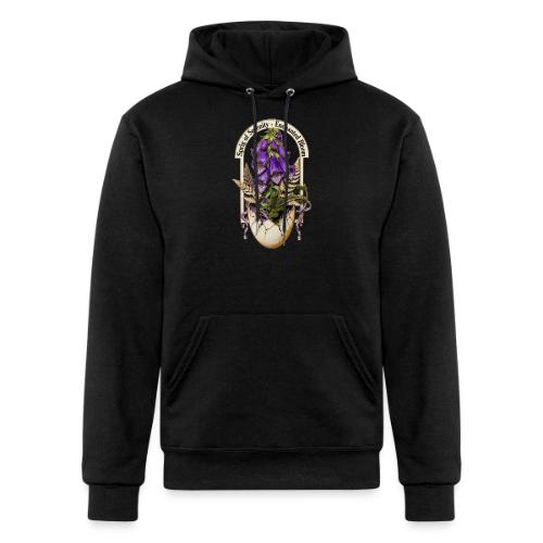 Spring Serenity Foxglove Tee, Easter Gift for wife - Champion Unisex Powerblend Hoodie