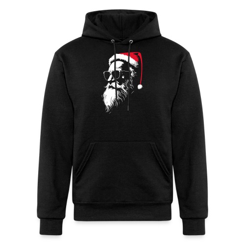 Summer Santa Claus, for a Cool & Serious Christmas - Champion Unisex Powerblend Hoodie