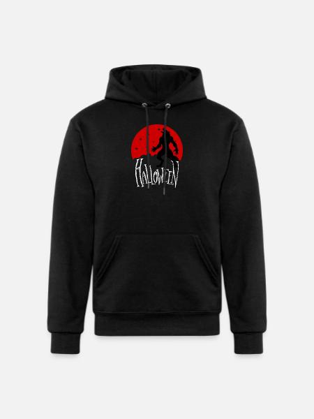 Howling wolf - Champion Unisex Powerblend Hoodie - black
