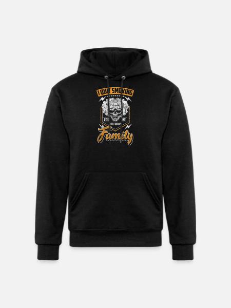 Non-Smoking Cigarettes No Smoking - Champion Unisex Powerblend Hoodie - black