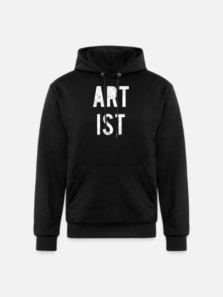 Artist - Champion Unisex Powerblend Hoodie - black