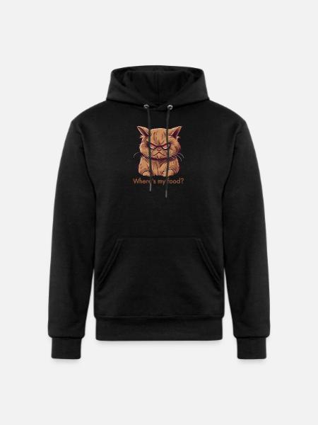 Grumpy Cat - Champion Unisex Powerblend Hoodie - black