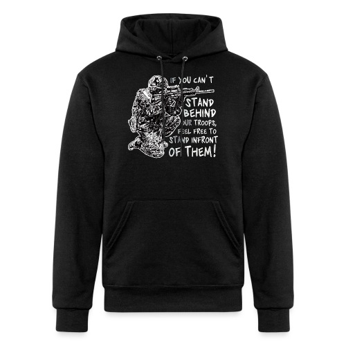 Stand Behind Our Troops Canadian Military - Champion Unisex Powerblend Hoodie