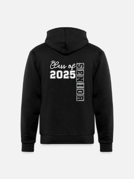 Class Of 2025 Senior  - Champion Unisex Powerblend Hoodie - black