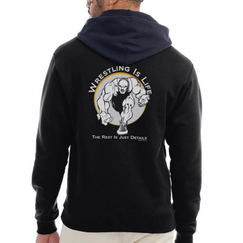 Wrestling is life, the rest is just details - wb - Champion Unisex Powerblend Hoodie