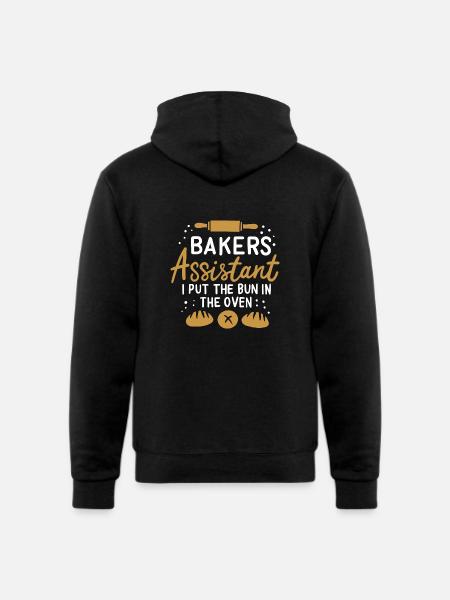 Bakers Assistant - Champion Unisex Powerblend Hoodie - black