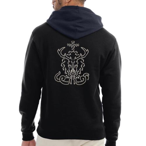 CHRISTmas Stag Light - Champion Unisex Powerblend Hoodie
