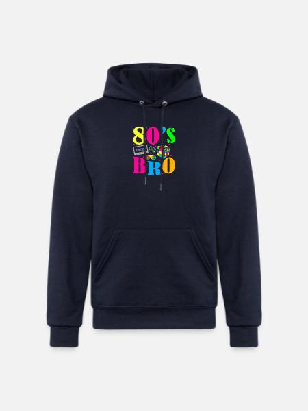 80s bro - Champion Unisex Powerblend Hoodie - navy