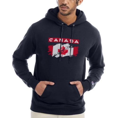 Canada, Inspired by the Canadian flag - Champion Unisex Powerblend Hoodie