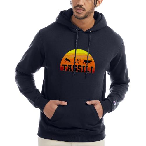 Algeria: Tassili Timeless - Champion Unisex Powerblend Hoodie