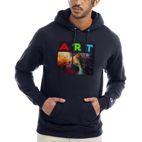 Waves of Art - Champion Unisex Powerblend Hoodie