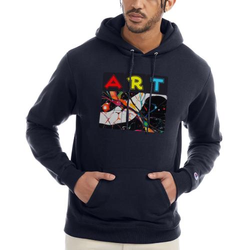 Art in Motion: Color Unleashed - Champion Unisex Powerblend Hoodie