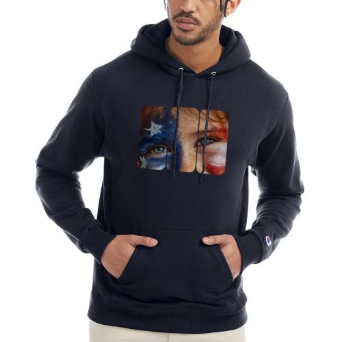 USA: Patriot Gaze - Champion Unisex Powerblend Hoodie