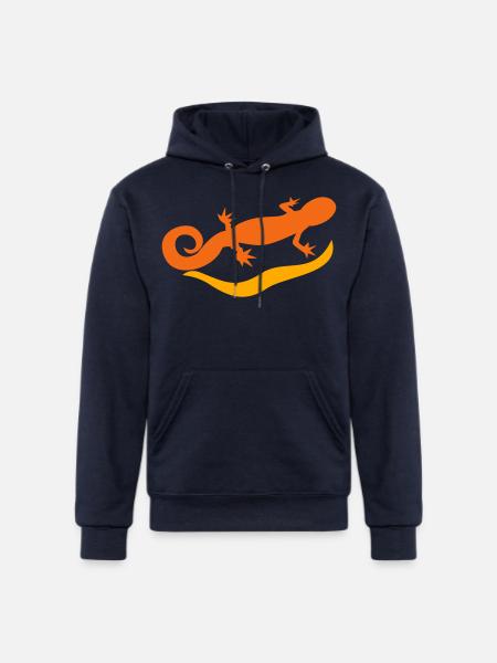 salamander - Champion Unisex Powerblend Hoodie - navy