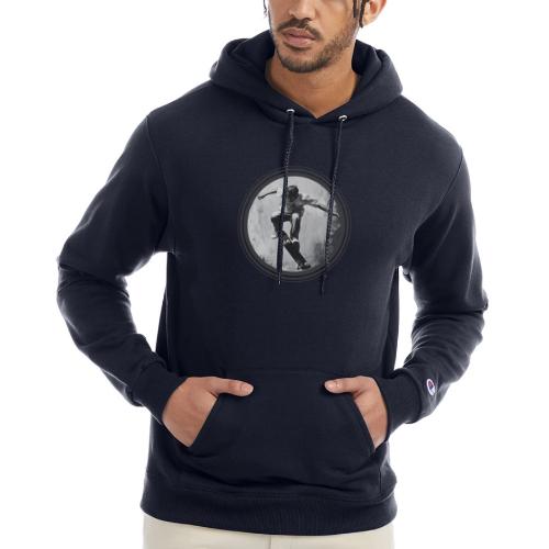 Skateboarding Vibes Only - Champion Unisex Powerblend Hoodie