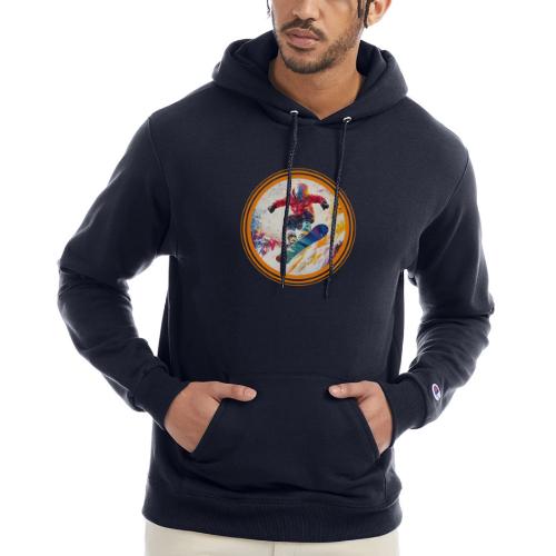 Snowboarding Horizon - Champion Unisex Powerblend Hoodie