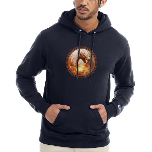 Dragon's Wrath - Champion Unisex Powerblend Hoodie
