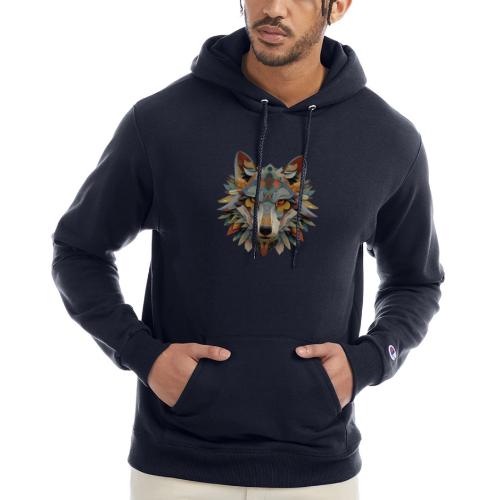Spectrum Wolf Vision - Champion Unisex Powerblend Hoodie