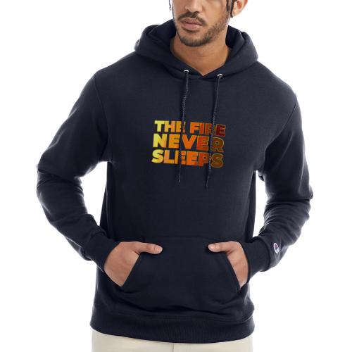 The fire never sleeps - Champion Unisex Powerblend Hoodie