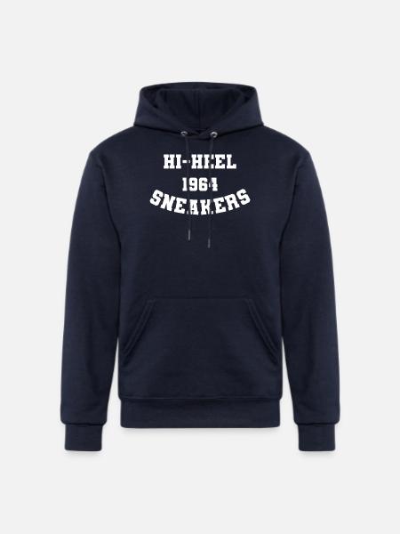 Hi Heel Sneakers - Champion Unisex Powerblend Hoodie - navy