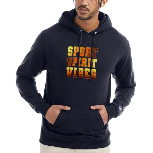 Sport Spirit Vibes Gradient - Champion Unisex Powerblend Hoodie