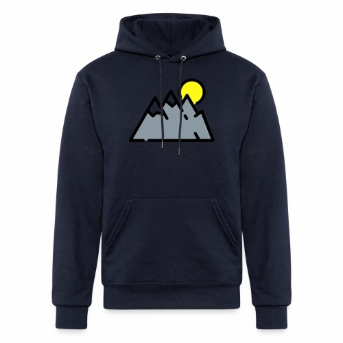 The High Mountains - Champion Unisex Powerblend Hoodie