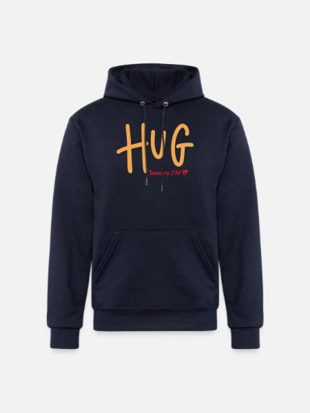 Hug, January 21st - Champion Unisex Powerblend Hoodie - navy