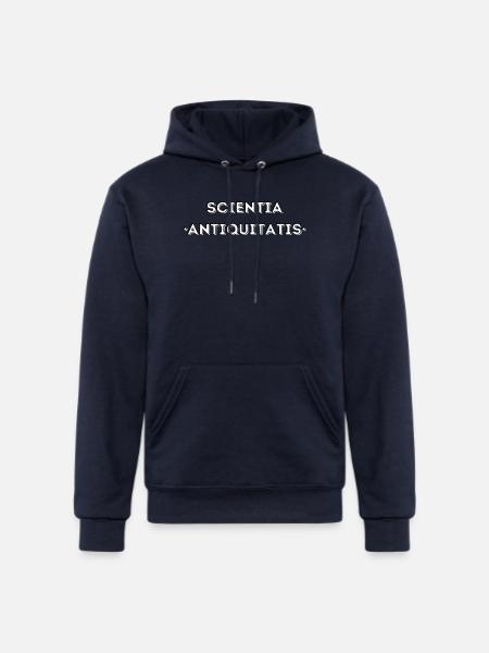 Funny Archaeology Latin Archaeology - Champion Unisex Powerblend Hoodie - navy