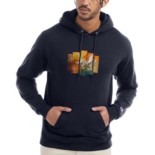 Wings of Peace - Champion Unisex Powerblend Hoodie
