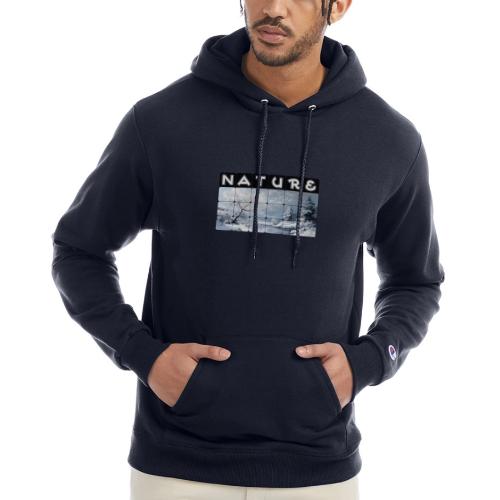 Nature: Winter Embrace - Champion Unisex Powerblend Hoodie