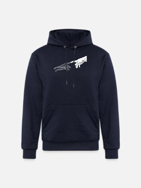 Human and Digital Reach - Champion Unisex Powerblend Hoodie - navy