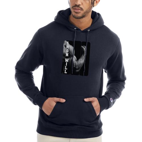 Bodybuilding: Iron Will - Champion Unisex Powerblend Hoodie