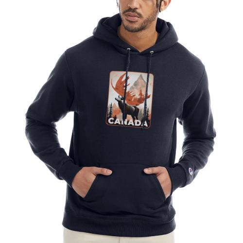 Canada Wild Spirit - Champion Unisex Powerblend Hoodie