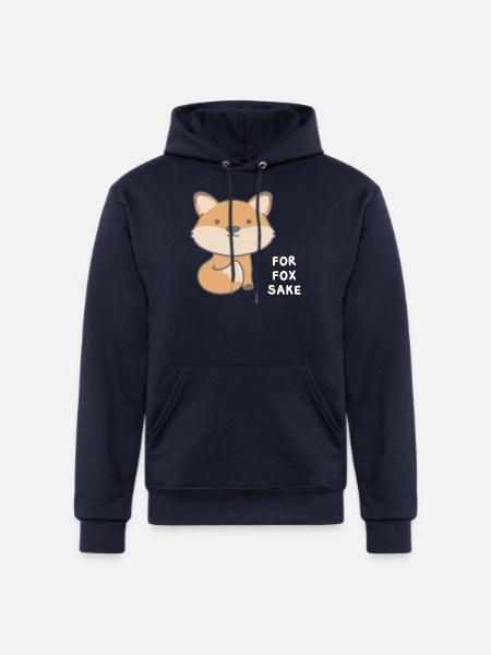 For Fox Sake - Champion Unisex Powerblend Hoodie - navy