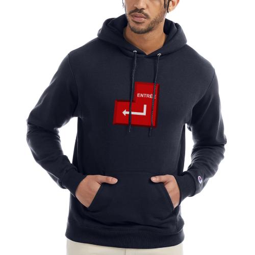 Press Enter - Champion Unisex Powerblend Hoodie