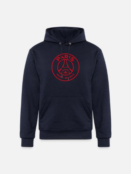 PSG PARIS - Champion Unisex Powerblend Hoodie - navy