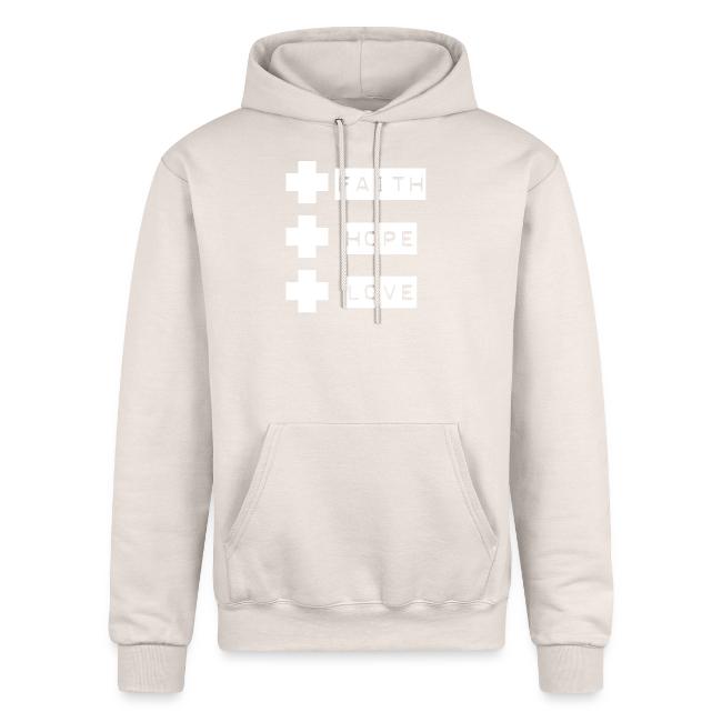 3 crosses , faith hope love