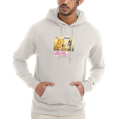 Honey Bear - Fire Tyrants - Champion Unisex Powerblend Hoodie