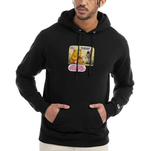 Honey Bear - Fire Tyrants - Champion Unisex Powerblend Hoodie