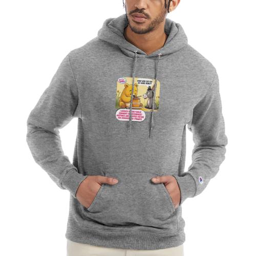 Honey Bear - Fire Tyrants - Champion Unisex Powerblend Hoodie