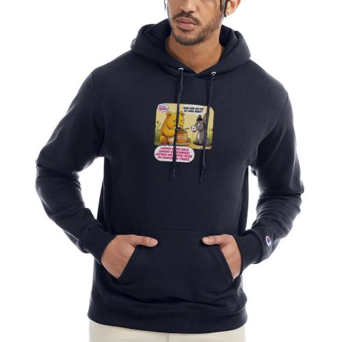 Honey Bear - Fire Tyrants - Champion Unisex Powerblend Hoodie