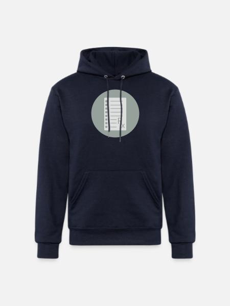 Prescription - Champion Unisex Powerblend Hoodie - navy