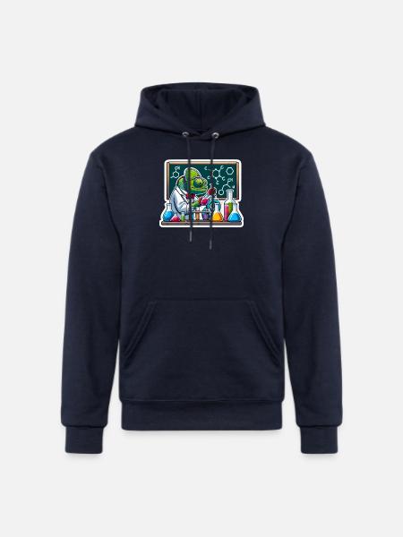 Chemical Chameleon - Champion Unisex Powerblend Hoodie - navy