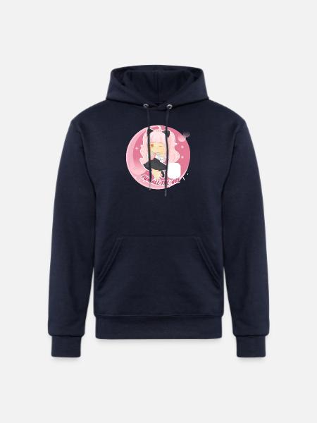 fun_all_the_way - Champion Unisex Powerblend Hoodie - navy
