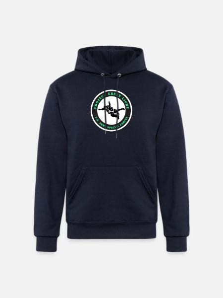 Project Green Light - Champion Unisex Powerblend Hoodie - navy